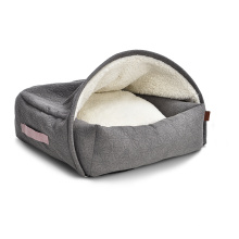 Sell Well New Type Cozy Soft Memory Form Dog Wave Knurling Pet Bed